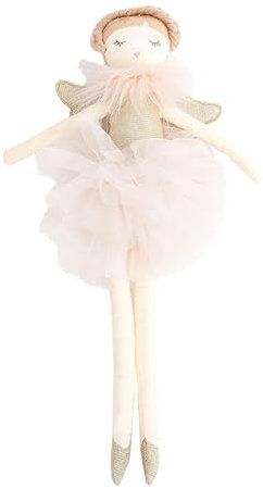 Mon Ami Muñeca de felpa de diseño de ángel rosa de 15 pulgadas