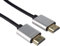 PremiumCord SLIM 4K High Speed HDMI Kabel + Ethernet Kabel 1 m, Video 4K 2160p, FULL HD 1080p, Deep Color, 3D, ARC, HDR, Dolby TrueHD, 10,2Gbps, vergoldete Anschlüsse, schwarz
