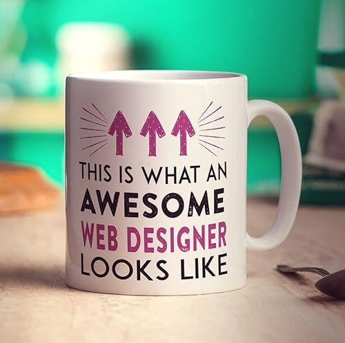 Printster This is What an Awesome Web Designer Looks Like Mug - 11oz Ceramic Cup