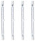 Comyan 200W Equivalent R7s Linear Halogen Floodlight 3100lm 2700K J118 Security Light Bulb 118mm Length, Dimmable - 4Pack