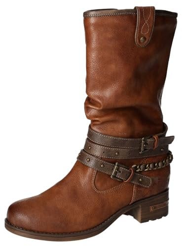 MUSTANG Bottine Femme 1229-605, Numero:40 EU, Colore:Marrone