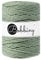 Bobbiny XXL Makramee Kordel 5mm 3-lagig (Eukalyptusgrün) 100m