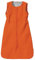 Disana WALK-SCHLAFSACK Baby & Kleinkind - 100% Bio-Merino, TOG 1.7 – atmungsaktiv, kuschelig warm – unisex Gr. 60, 80, 100 cm - nachhaltig & fair - mit Zipper - made in Germany| Orange Gr. 3 (100 cm)