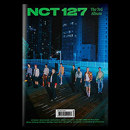 NCT 127 [ STICKER ] 3rd Album STICKY Ver. 1ea CD+112p Photo Book+1ea Folded Poster(On Pack)+1ea Sticker+1ea Post Card+1ea Photo Card