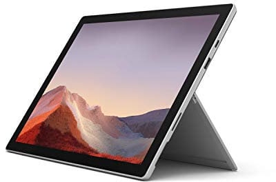 2019 Microsoft Surface Pro 7 with Intel Core i3-1005G1 (12.3-inch, 4GB RAM, 128GB SSD) Platinum (Renewed)