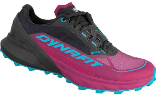 DYNAFIT W Ultra 50 GTX Colorblock-Lila-Schwarz, Damen Gore-Tex Laufschuh, Größe EU 42 - Farbe Black Out Beet Red, 08-0000064069