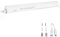 3er-Set LED Unterbauleuchten Lichtleisten 30cm warmweiß 3000K 380lm hell blendfrei mit An/Aus-Schalter 1,5m Netzkabel mit Euro-Stecker inkl. Verbindungskabel & Montagezubehör L313xB22xH30mm