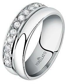 Morellato Bagliori Anello Donna in Acciaio, Cristalli - SAVO16012