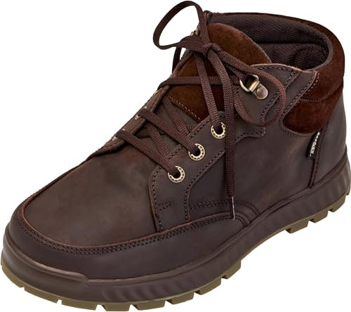 Cosyfeet Livingstone High‑Performance - Espresso - 7½ - 3H - Extra Wide Men's Boots