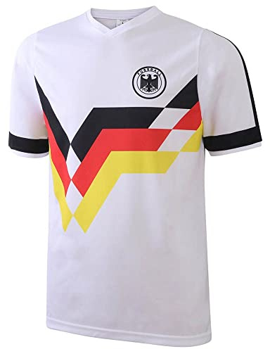Maillot de Foot Allemagne Euro 88 - Enfants et Adultes - M