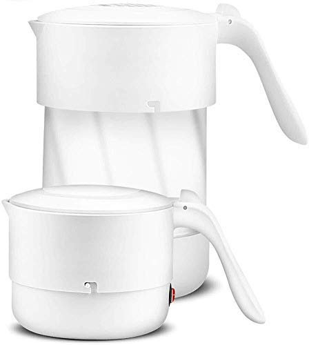 FFOCCO Foldable Electric Kettle Food Grade Silicone Travel Foldable Electric Kettle, 0.5L - 600W Fast Present