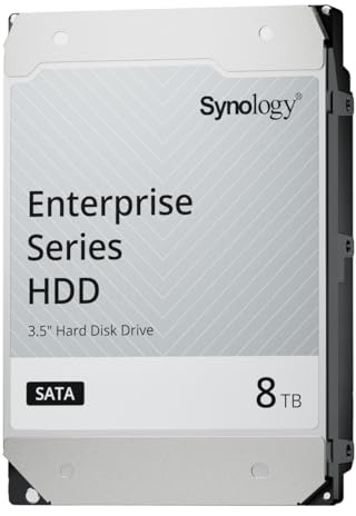 Synology - HAT5320-8T HAT5320-8T 8 TB Hard Drive - 3.5 Internal - SATA (SATA/600) - NAS, Server Device