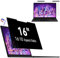 Magnetico Filtro Privacy 16 Pollici Aspetto 16:10 per Laptop, Compatibile con HP/dell/Acer/Thinkpad/Samsung/ASUS, Rimovibile Anti-Luce Blu Premium Protezione dello Schermo