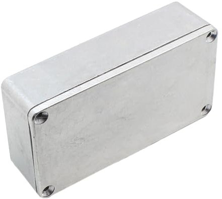 Aluminium-Box mit Gitarreneffekt, Ersatz-Gitarren-Effekt-Pedal-Koffer, Gitarren-Pedal-Aufbewahrung, Stomps-Box, Organizer-Box, Gitarreneffekt-Koffer-Halter
