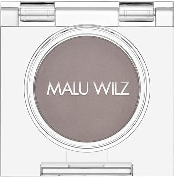 Malu Wilz Velvet Eyeshadow Nr. 24 Matt Chocolate - Federleichter Lidschatten wasserfest mit samtiger Textur, Multidimensionales Finish für das perfekte Augen Make-up