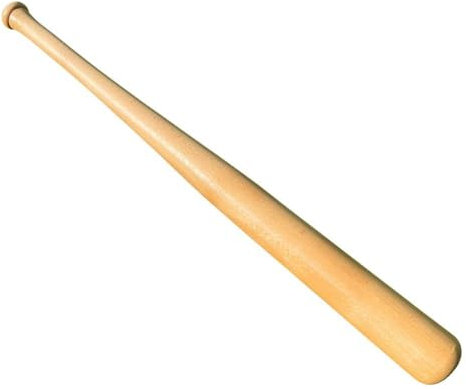 Dickly Mazza da Baseball in Legno 84 cm Attrezzatura per Il Fitness Professionale Leggera Apprendimento Antiscivolo Comodo Bastone da Baseball Mazza da