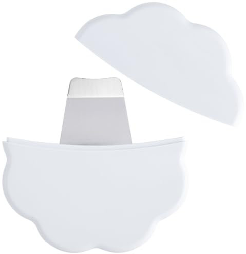 Alpinleux Strumenti per la rimozione dei punti neri, spatola per la pulizia profonda della pelle con tappo, raschietto delicato e sicuro, in plastica, per uomini e donne (1 pezzo)