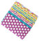 VILLCASE Ostern Baumwolle Patchwork Stoff 25x25cm Osterhase Set 10 Stücke Quilten Stoff Für Festival