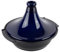PEUGEOT - Plat à Tajine en Céramique - 30 cm - Compatible Tous Feux y compris Induction - Fabrication Française - Bleu
