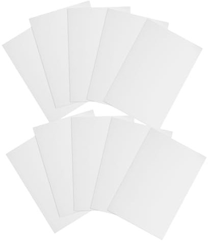 OSALADI 10blätter Holografisches Kartonpapier Hochglanzpoliert Einladungspapier Mit Oberflächenfolienplatte Zum Basteln Für Diy-projekte Und Dekorationen