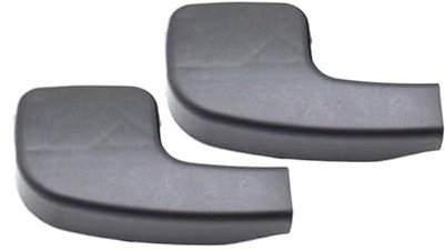 KHBBDV Cache-écrou de Bras d'essuie-Glace Avant, OE 61617138990, for BMW Série 3 E90 E91 E92 E93 2004-2009(Black Left Hand -2PCS)
