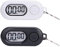 Lot de 2 porte-clés avec minuteur – Horloge numérique portable avec écran LCD, compteur de temps multifonction pour salle de sport, cuisine, aire de jeux, plein air, sport et cuisine