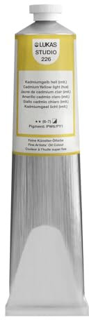 CREATIV DISCOUNT NEU LUKAS STUDIO OIL/Ölmalfarbe, 200 ml, Kadmiumgelb hell (imit.)