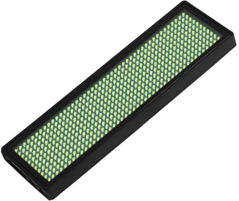 Anneome Wiederaufladbares LED Namensschild mit Programmierbarem Display für Ktv Bars und Clubs Tragbares Leichtes Design mit Hochauflösendem Bildschirm für Veranstaltungen und