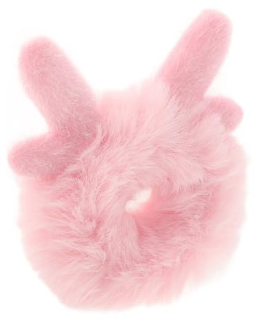 BESPORTBLE Plüsch-haarringe für Mädchen Elastische Haarbänder mit Fellbesatz Flauschige Plüschhaargummis für Junge Mädchen Niedliche Haaraccessoires mit Bommeln