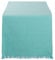 DII Everyday Collection Tischläufer, Baumwolle, Solid Aqua, 14 x 72