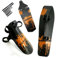 FETESNICE Garde-Boue de vélo Avant et arrière Pour VTT,Garde Boue,Mountainbike,Garde-Boue de VTT, vélo de Route, Orange