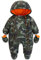 JiAmy Bambino Tute da neve con Guanti e Scarpe Inverno Pagliaccetto con Cappuccio Caldo Set di Abbigliamento 3-6 Mesi