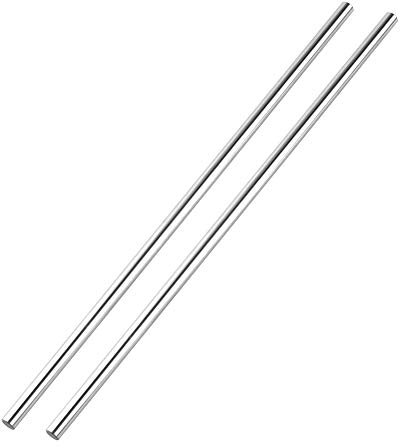 S SIENOC 2 Stück 400mm Linearwelle Ø8mm Linearführung Horizontale Präzisionswelle Linearlager für 3D Drucker CNC (Typ-4, 2Set, 400mm)