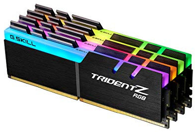 G.Skill Arbeitsspeicher DIMM Trident Z RGB DDR4-3600MHz CL16-19-19-39 1.35V 64GB (4x16GB)