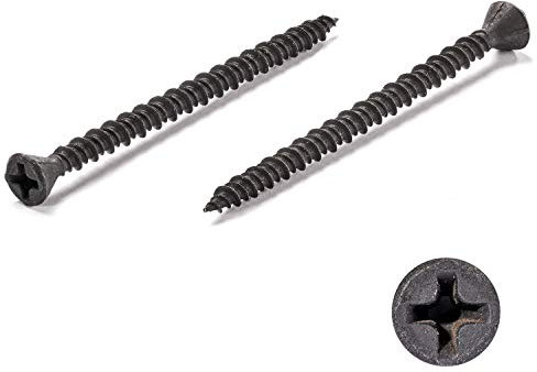 INNONEXXT® Premium Gypsum Fibreboard Screws | 3.9 x 30 mm | Fibre Cement Board Screws | Drywall Screws | Universal Screws | Made in Germany | Pack of 500 | Phillips Head