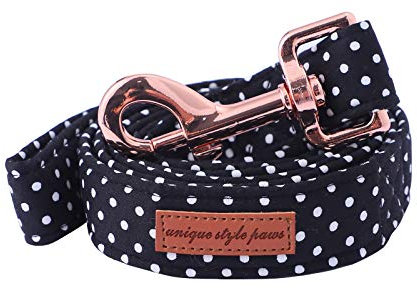 Unique style paws Handgemachte haltbare Hundeleine Weiche Bequeme Griffleine für Hund 3 Größe 8 Muster
