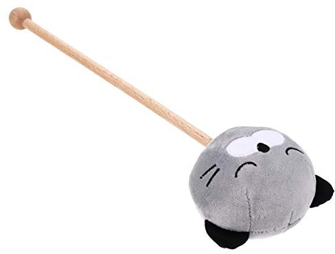 TOYANDONA Massage Hammer Holz Zurück Massage Stick Trigger Punkt Plüsch Nette Beat Massager Schulter Körper Tippen Stick Neck Hammer Pat Massage Werkzeuge Kitty