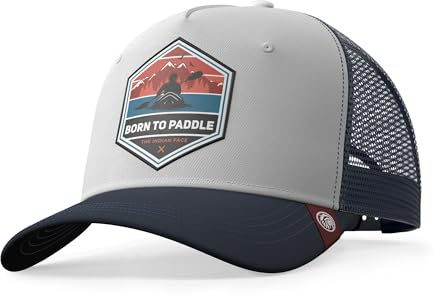 The Indian Face Unisex Born to Paddle Baseball Kappe, Blanc, One Size