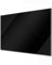 Banjado Glas Magnettafel 120x80cm - Magnetwand und Memoboard für Küche, Büro, Kinderzimmer - Magnetpinnwand inkl. 4 Magnete & Montageset - Tiefschwarz