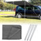 Sonnenvordach Seitenmarkise Set für Ford Tourneo Custom 2012-2024 L1 Stahl 2X