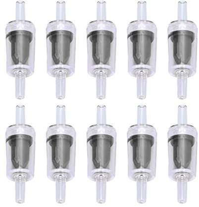 Rückschlagventil, 10 STÜCKE 4 Mm Kunststoff-Rückschlagventil, Rotes Sauerstoffpumpenventil Aquarium Einweg-PP-Wasserabsperrventil Aquarium Entenschnabelventil, für Rückschlagventile(4mm schwarz)