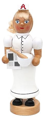 Dekohelden24 Räucherfrau als Apothekerin, ca. 19 cm