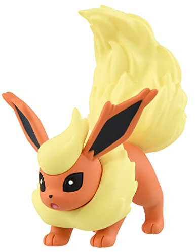 TAKARA TOMY Pokemon (Höhe 5cm) Moncolle Select Flareon Pyroli Flamara Monster Collection