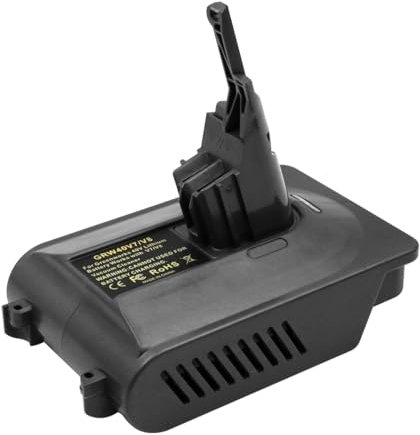 ZONADAH V7/V8 Akku-Adapter für GreenWorks 40 V Akku, umgerüstet als Ersatz für Dyson V7V8 Akku, funktioniert für Dyson V7V8 Serie Staubsauger Kehrmaschine (nur Adapter)