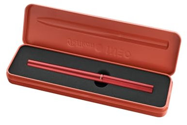 Pelikan Füllhalter P6 Ineo Elemente, Fiery Red, 1 Stück im Metall-Etui, 823685