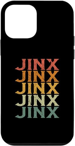 Hülle für iPhone 12 mini Retro Individueller Vorname Name Jinx