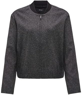 OPUS Damen Blazer | Blouson JURLA Regular aus Viskose Mix Black, 38