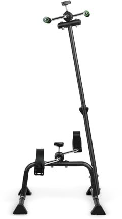 Heimtrainer für Senioren, Verstellbarer Pedaltrainer für Hände, Arme, Beine und Knie, kompaktes Fitnessgerät für das Ganzkörpertraining zu Hause