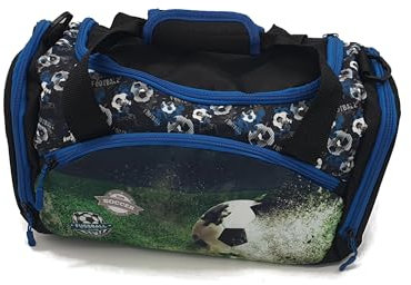 Kinder Fußball Sporttasche Reisetasche Für Mädchen und Jungen Fabrizio Weekender Kinder Duffel Bag (M1, M1)