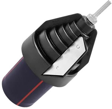 MINZHI Strumento di Sbavatura per Tubi,Utensile per sbavatura tubi,Utensile per smussatura per tubi di plastica,Sbavatrice per tubi in PE, PVC, PPR, per utensile di smussatura da 20-63 mm